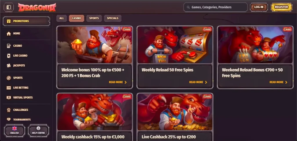 Bonusvoorwaarden en Promocodes